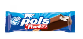 Pols plombīra saldējums šokolādes glazūrā 120ml/75 g
